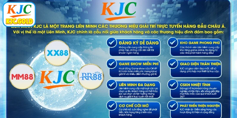 Các giai đoạn bứt phá trong lịch sử liên minh quốc tế KJC