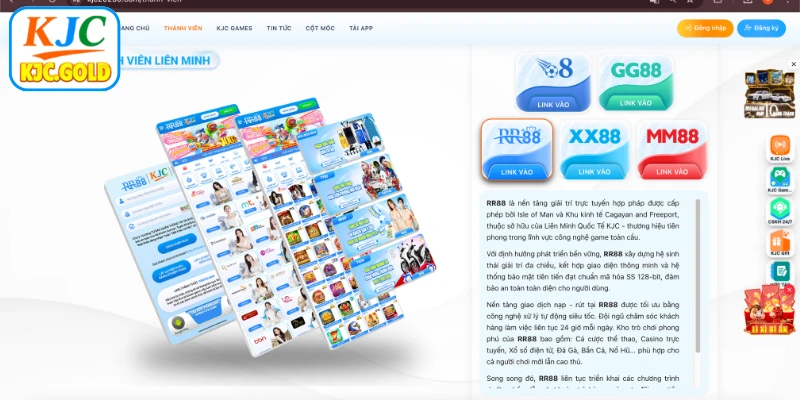 Những thành viên làm mưa làm gió tại liên minh KJC